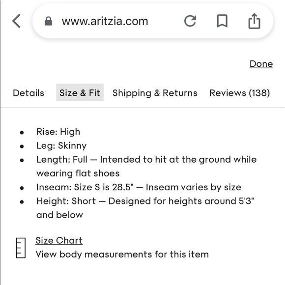 Wilfred Free Daria Vegan Leather Pants-Black - Picture 9 of 9